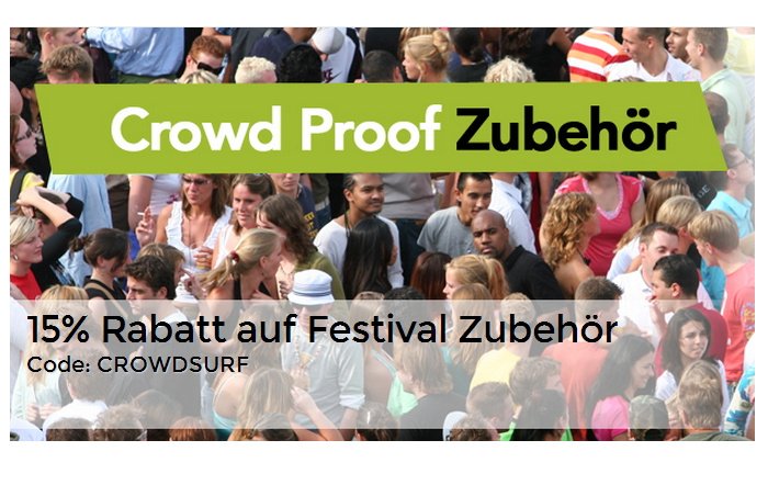 15 % Rabatt auf Festival Zubehör für das Smartphone bei Proporta