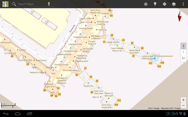Google Indoor Maps: Jetzt auch in Österreich verfügbar