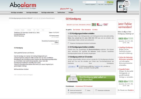 Die Kündigung O2 Vorlage kann euch eine Menge Arbeit beim Kündigen eures Handyvertrags abnehmen Kündigung O2 Vorlage