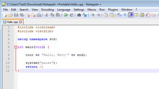 Notepad++ Portable
