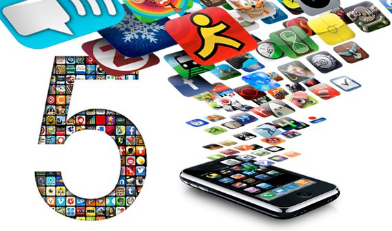 Grafiken: Die 20 meist genutzten iPhone-Apps und 5 Jahre App Store