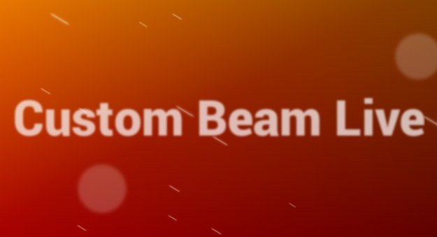 Custom Beam Live Wallpaper: Phase & Sun Beam in allen Farben, mit mehr Optionen