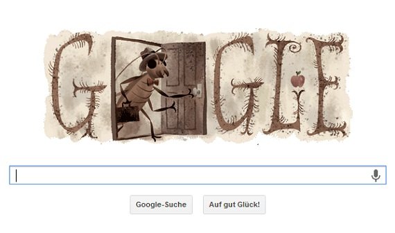 Google Doodle feiert Franz Kafkas 130. Geburtstag