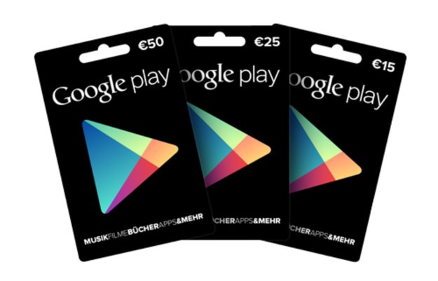 Google Play Geschenkkarten: Deutschland-Start offiziell bestätigt