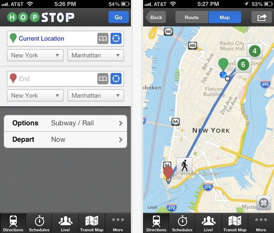 Apple-Tochter HopStop bringt App-Update mit neuen Funktionen
