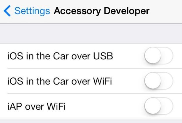 iOS 7 im Auto: Verbindung auch über WiFi möglich