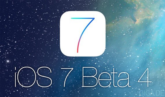 iOS 7 Beta 4 für Entwickler veröffentlicht