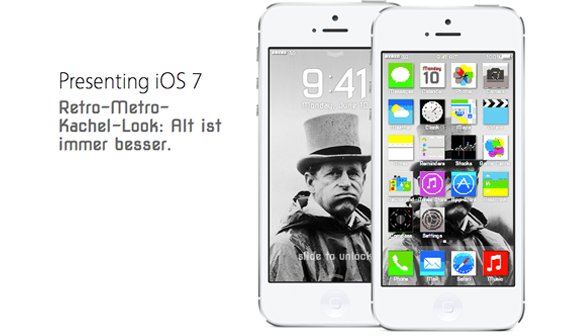 Webanwendung: iOS 7 zum selbst designen