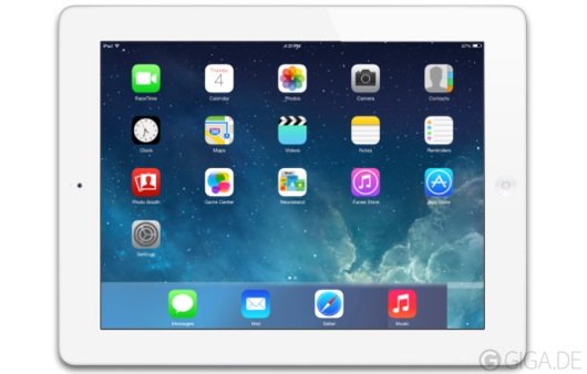 iOS 7 für iPad 2: Verfügbare Funktionen