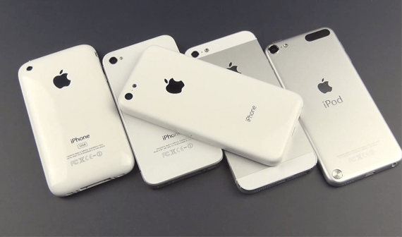 iPhone Light vs. iPhone 5, iPod touch etc. (Video)