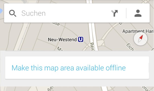 Google Maps: Weiteres Update bringt Offline-Karten zurück
