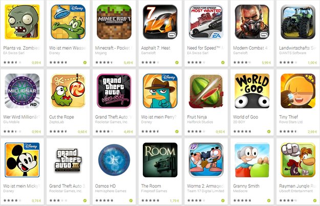 Play Store: Zahl der minderwertigen Apps sinkt