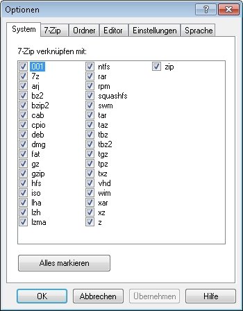 Zip Datei Windows Vista