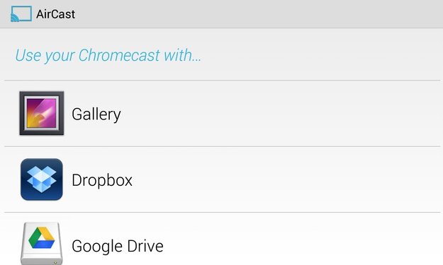 AirCast: Lokale Bilder und Videos an Chromecast senden