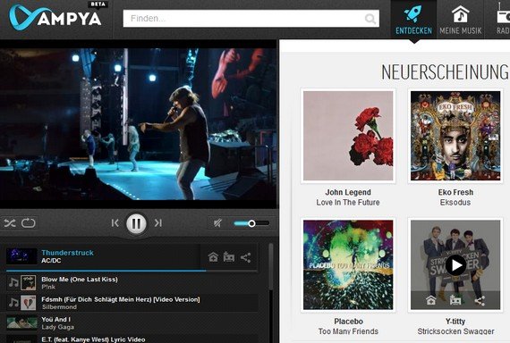 Ampya im Kurz-Test: Was kann der Musikstreaming-Dienst von ProSieben/Sat1?