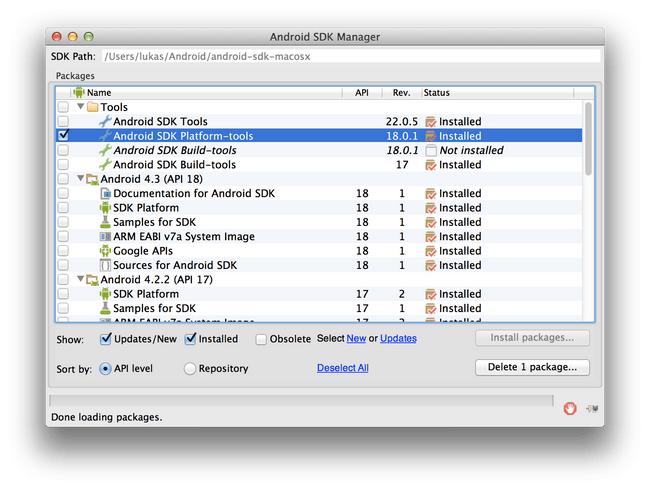 android-sdk-manager