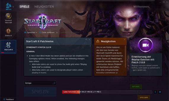 Neuer Blizzard-Launcher: Jetzt in der Open Beta verfügbar