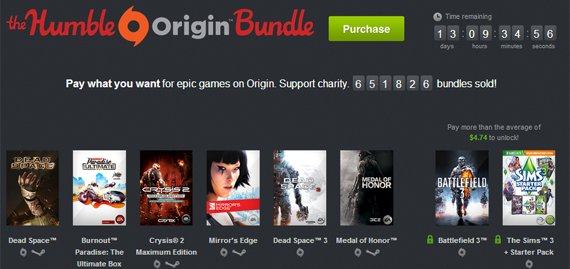 Richtig viele EA-Spiele für unter 4€? Das geht mit dem neuen Humble Bundle