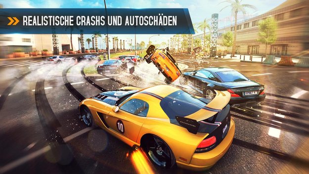 Asphalt 8 Airborne: Rasantes Rennspiel jetzt im Play Store