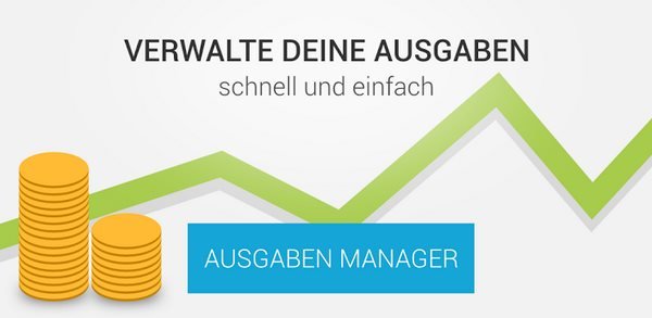 Ausgaben Manager: Schicke Haushaltsbuch-App momentan kostenlos