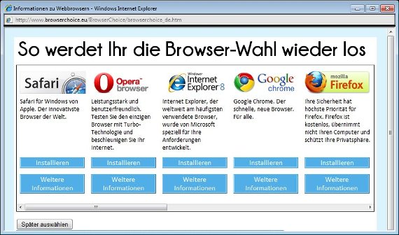 Windows 8-Browserwahl: Was ist das und wie deaktiviere ich es