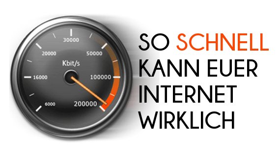 Speed Test: Internet-Geschwindigkeit testen - So schnell ist mein Internet wirklich