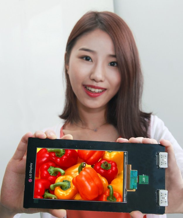 LG stellt Display mit 2560 x 1440 Pixeln vor - 538ppi!
