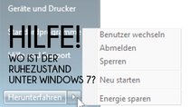 Ruhezustand in Windows 7 aktivieren & deaktivieren – so geht's