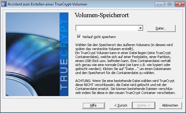 truecrypt verstecktes volumen 04