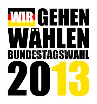 Bundestagswahl 2013 - Google, Twitter und Co. sind auch dabei