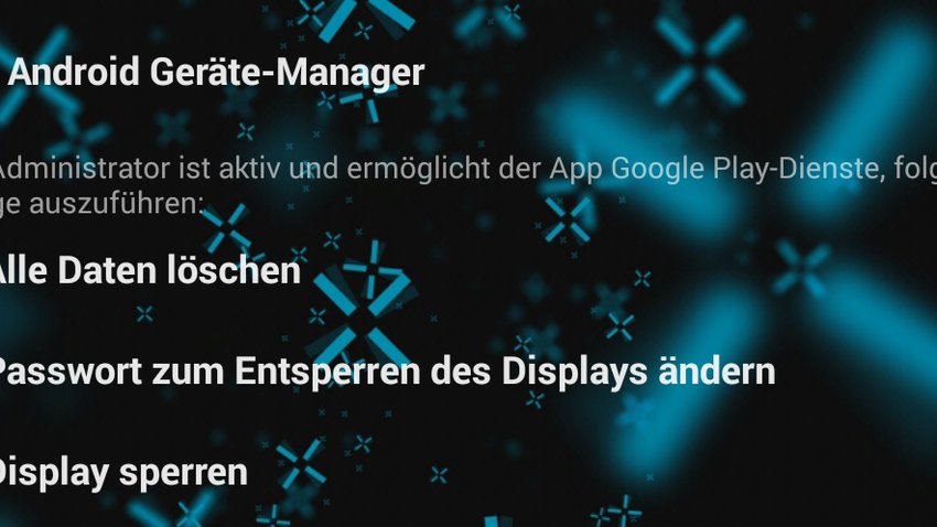 Android Geräte-Manager: Fernsperrung von Geräten nun möglich