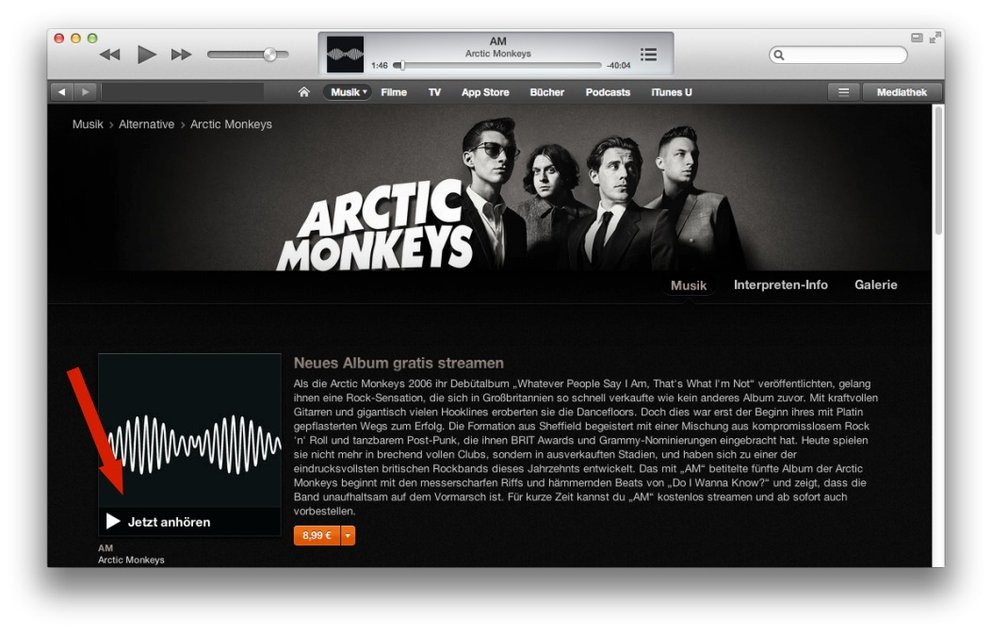 Kostenlos: Neues Album „AM“ der Arctic Monkeys und Paramore im Stream