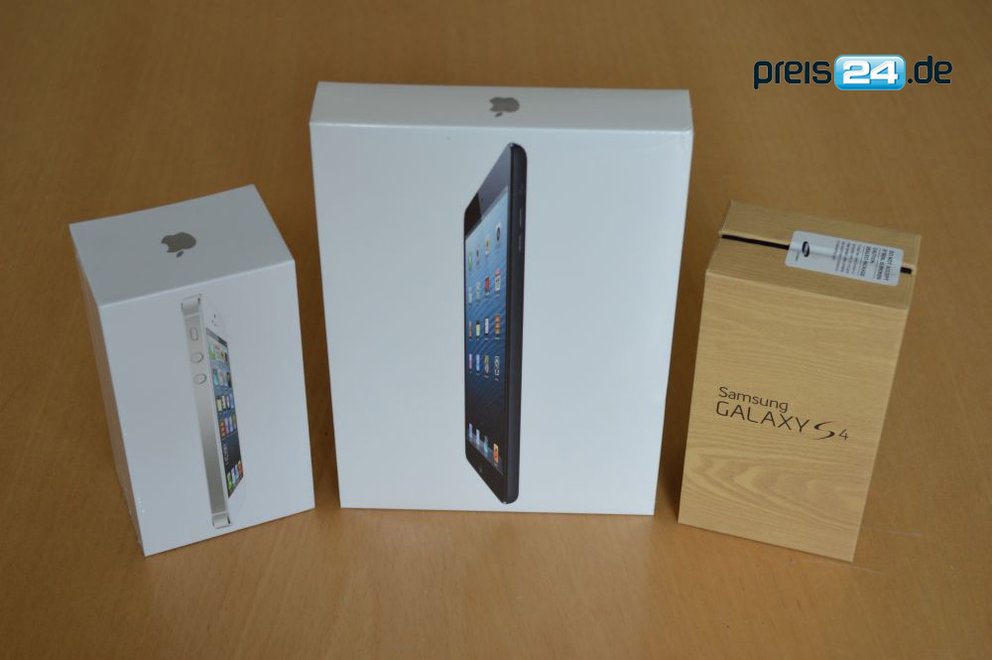 GIGA und preis24 Gewinnspiel zum IFA-Auftakt: Samsung Galaxy S4, iPhone 5 und iPad mini
