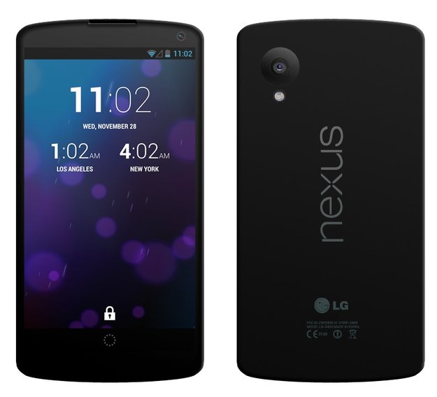 Nexus 5: Erste Renderings zeigen mögliches Design
