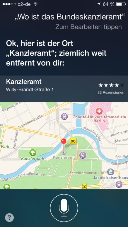 Siri Karten Und Navigation