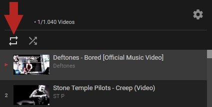 YouTube Repeat Playlist