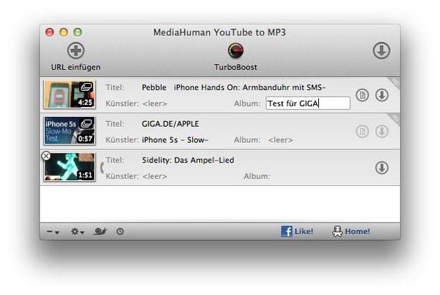 YouTube to MP3 für Mac: Youtube-Videos als Musik abspeichern