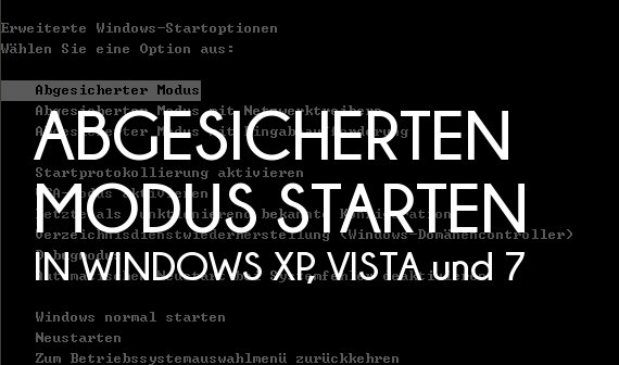 Windows Vista Start Nur Im Abgesicherten Modus