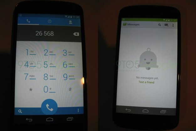 Android 4.4: Zeigen diese Fotos echte KitKat-Screens?