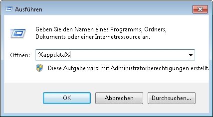 appdata aufruf