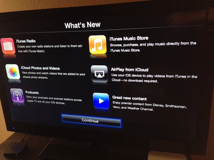 Apple TV: Software-Update 6.0 bringt iTunes Radio und AirPlay aus der iCloud