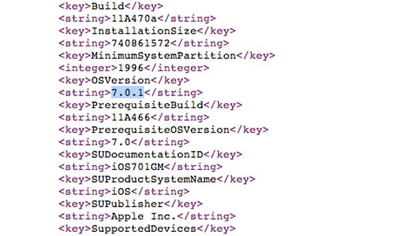 iOS 7.0.1 für iPhone 5s und 5c veröffentlicht