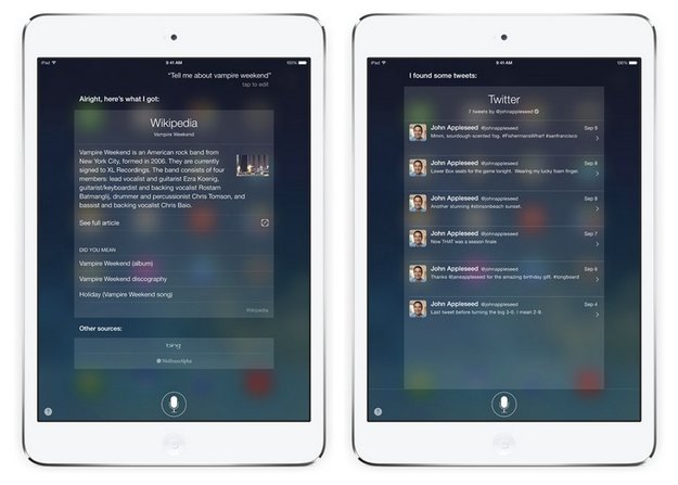 iOS 7: Siri ist keine Beta mehr
