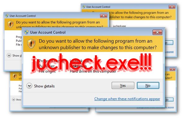 Jucheck exe что за процесс windows 7