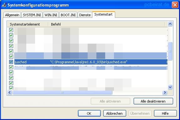 Was ist jusched.exe - und ist es ungefährlich?