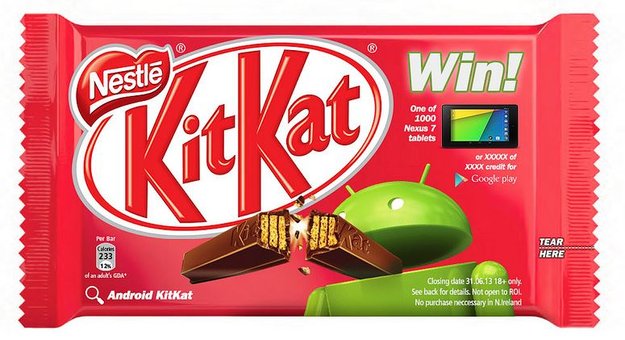 Android 4.4 KitKat: Hintergründe zum Deal mit Nestlé