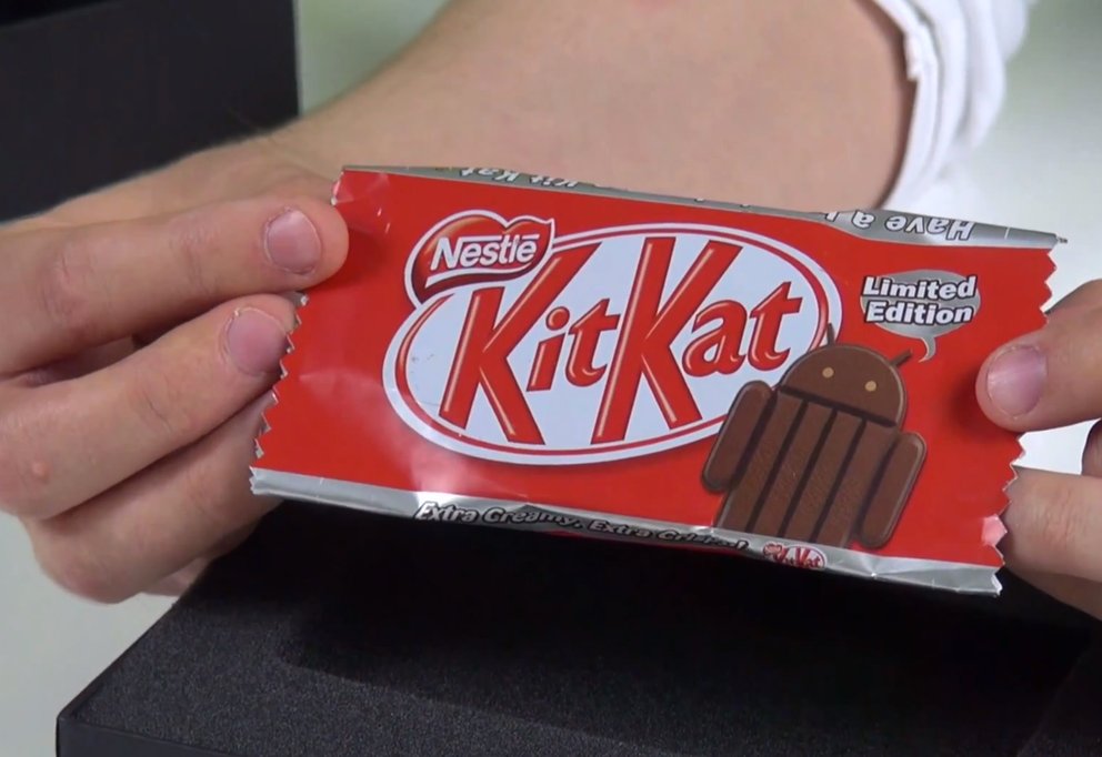 Android 4.4 KitKat: Unboxing-Video eines unverlangt eingesandten Pakets