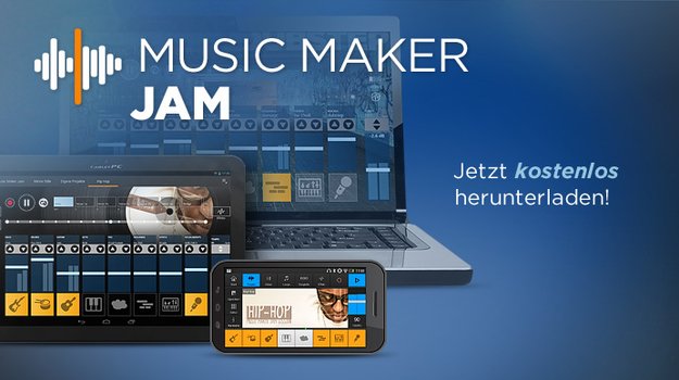 Magix Music Maker Jam: Kostenlose Musikmach-App für Android veröffentlicht