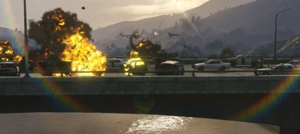GTA 5: Los Santos mit einem Panzer plattmachen?
