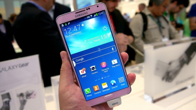 Samsung Galaxy Note 3 - ein Traum in Pink!